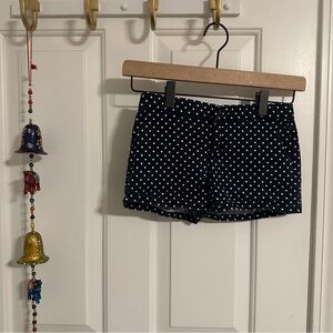 GAP Kids- Navy/White Polka Dot Shorts